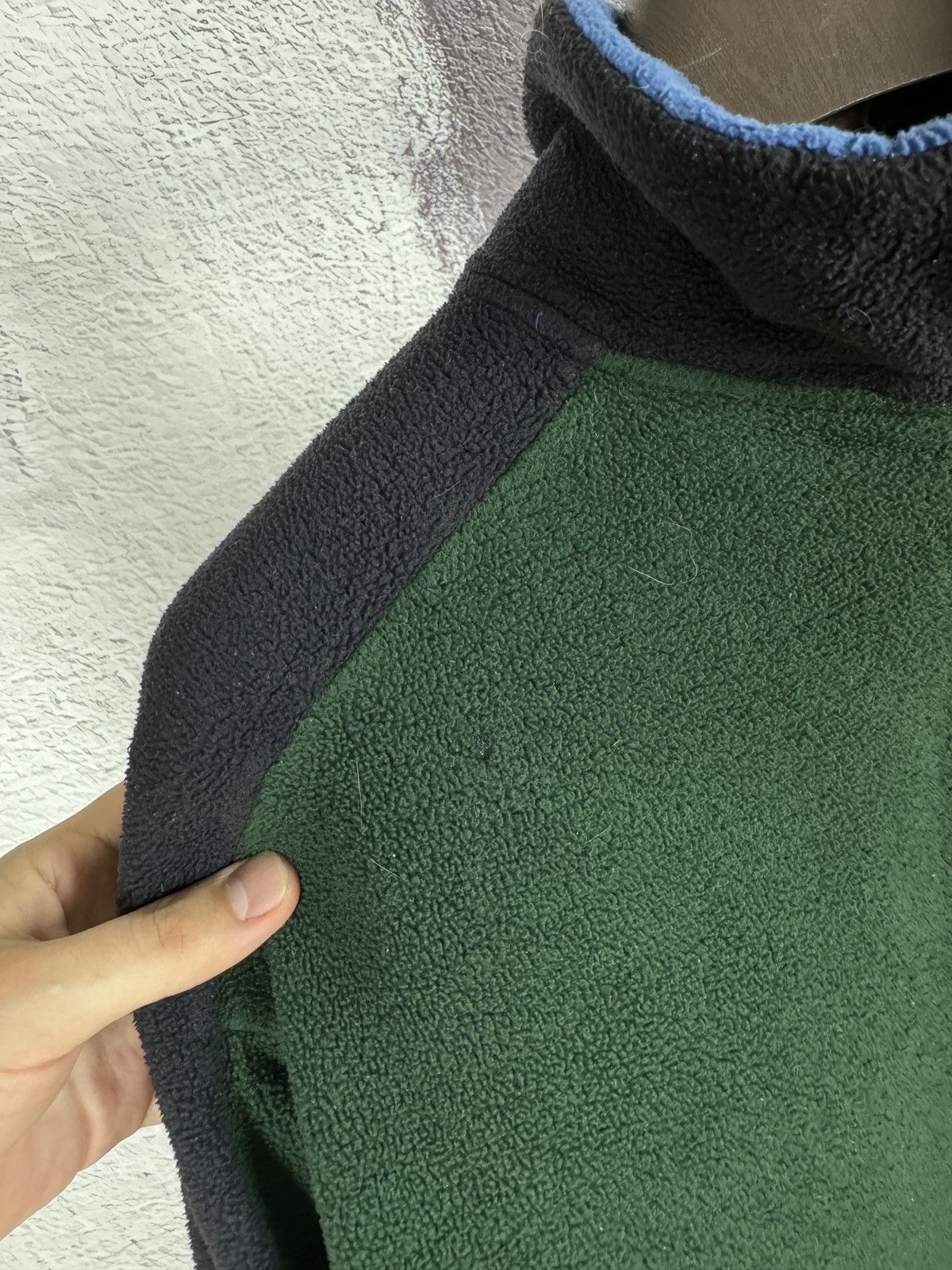 Vintage Saint Laurent Jeans vintage 1/4 zip pullover fleece sweater Size US XL / EU 56 / 4 - 11 Thumbnail