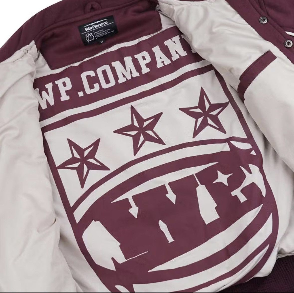 Other Blaze varsity jacket maroon streetwear Size US M / EU 48-50 / 2 - 3 Thumbnail