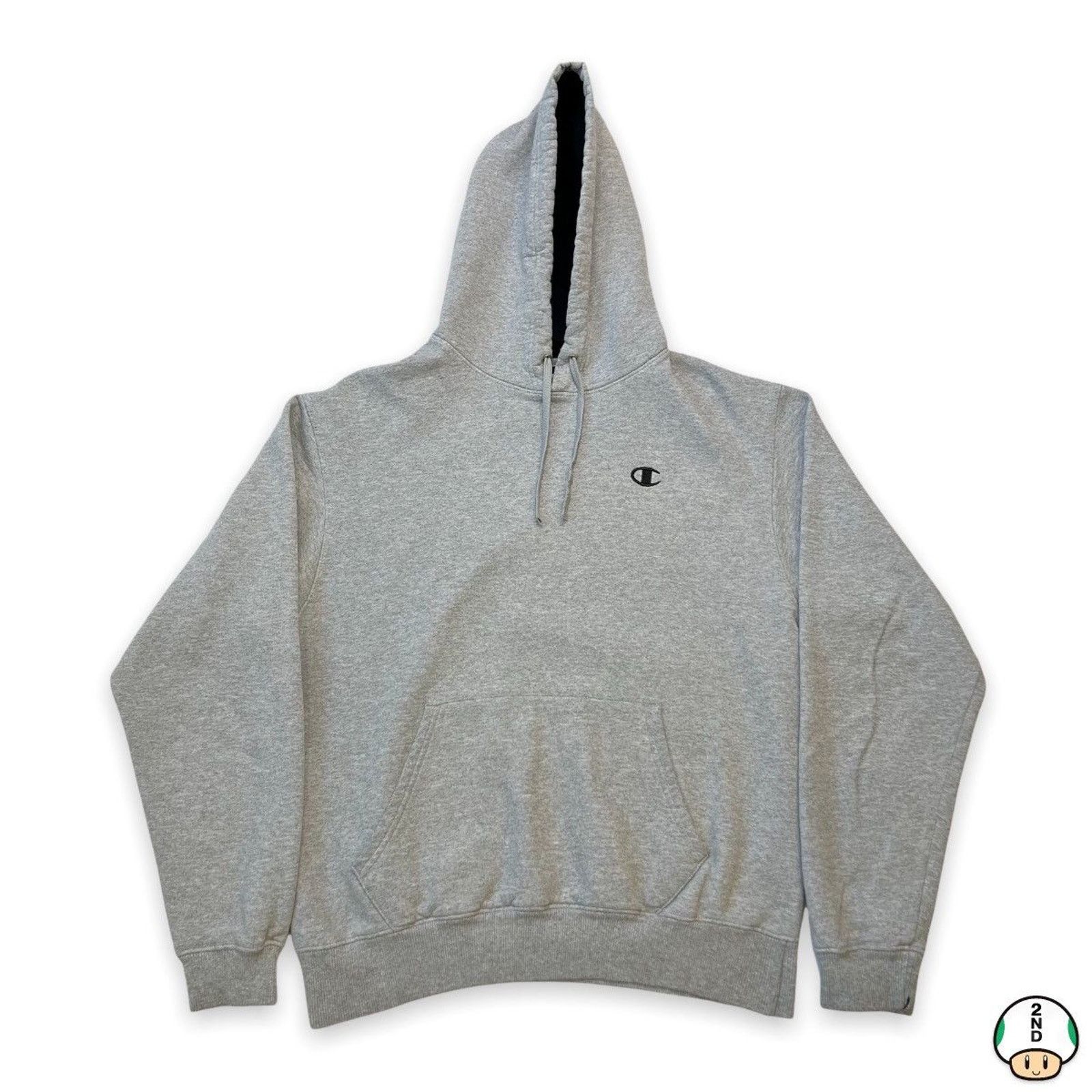 Champion × Vintage Champion Hoodie Authentic Eco Pullover Hooded Sweatshirt Size US M / EU 48-50 / 2 - 1 Thumbnail