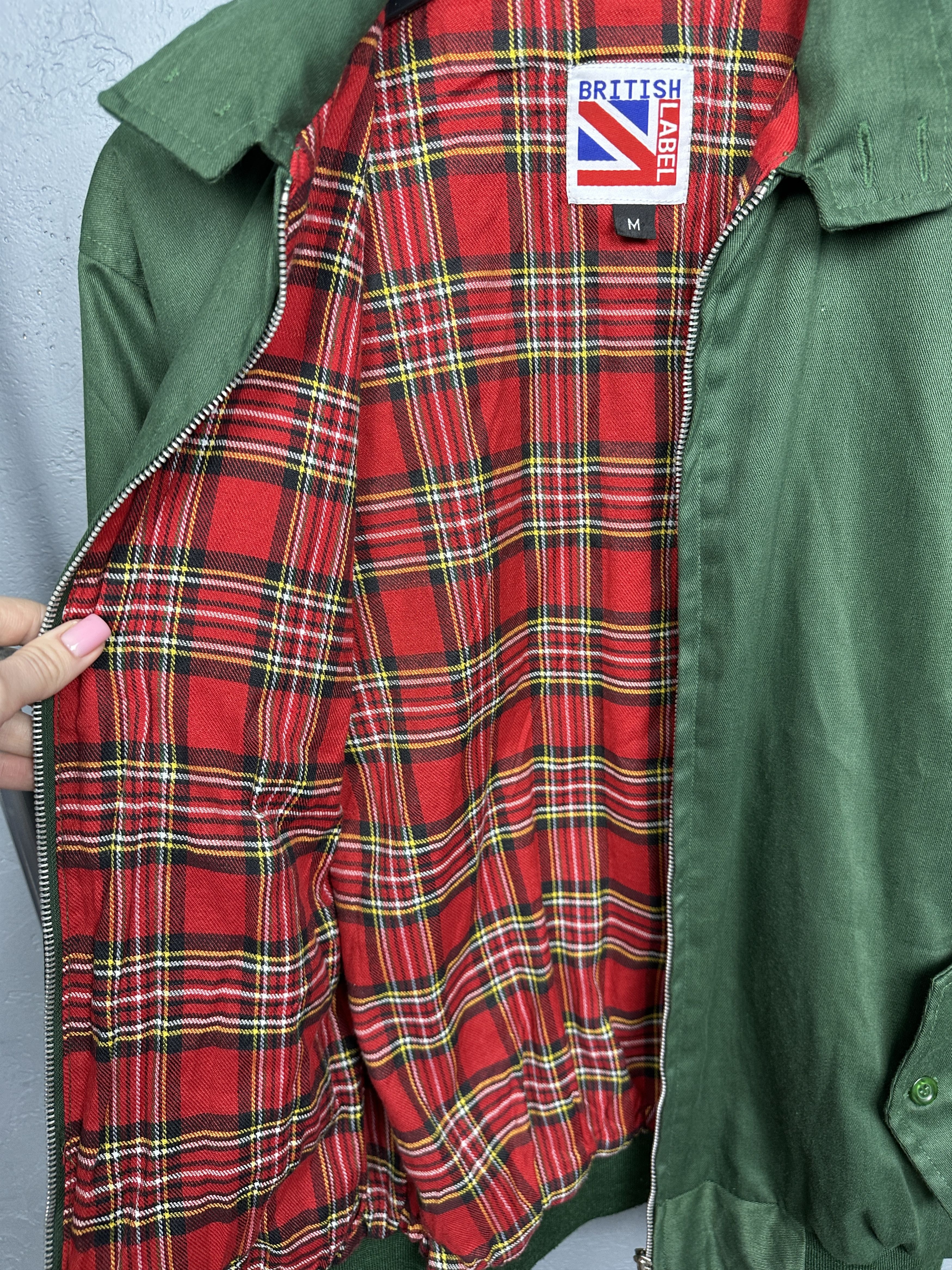 New England Outerwear Vintage England Plaid Lined Collared Bomber Jacket Size US M / EU 48-50 / 2 - 5 Thumbnail