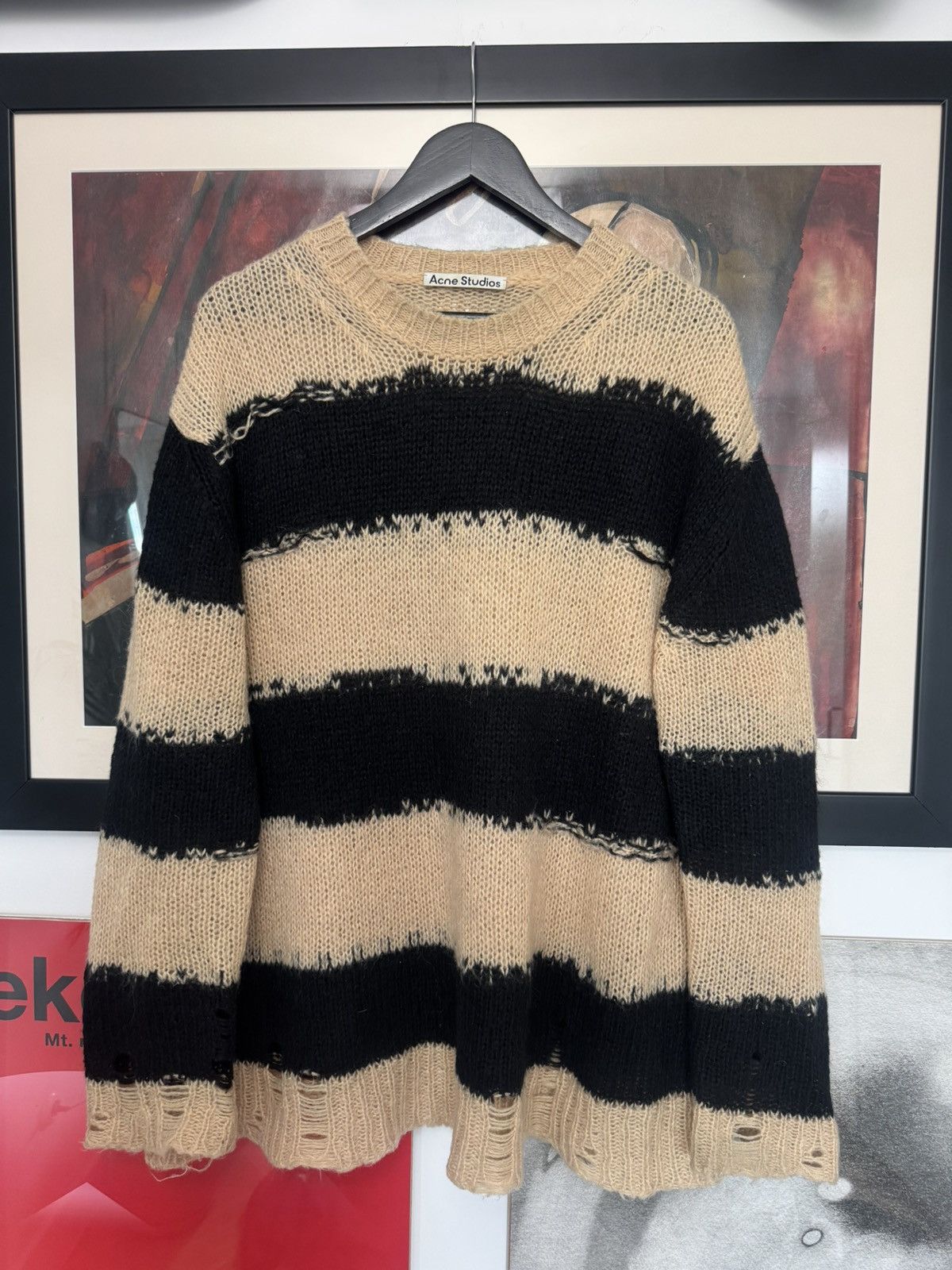 Acne Studios RARE GRAIL acne mohair distressed kurt cobain sweater knit Size US M / EU 48-50 / 2 - 1 Thumbnail
