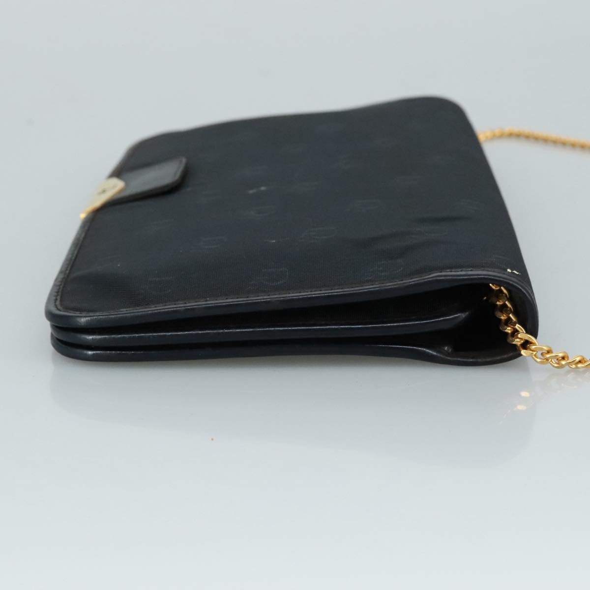 Dior DIOR Chain Shoulder Bag Nylon Navy Size ONE SIZE - 4 Thumbnail