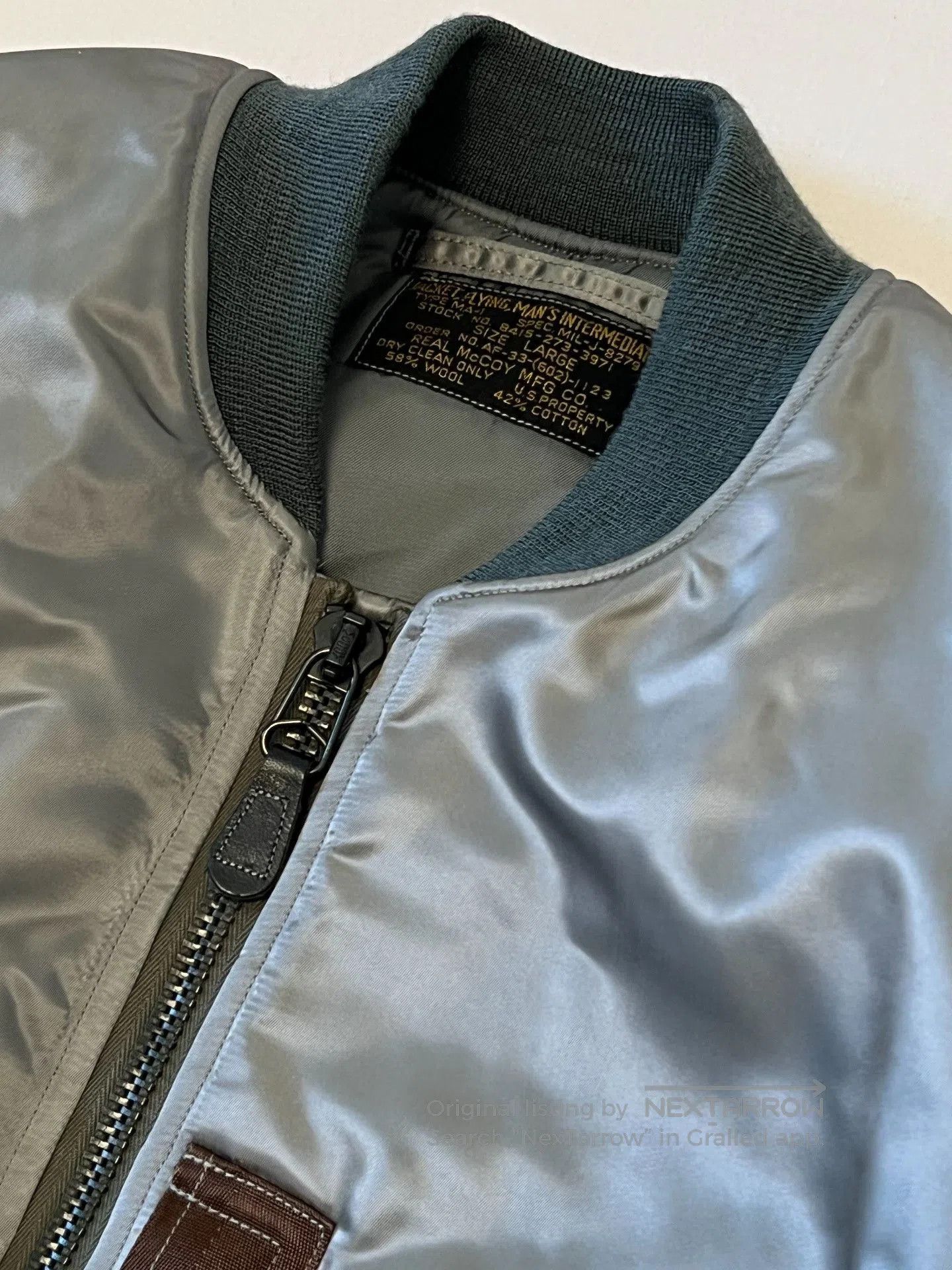 The Real McCoy's The Real McCoy MA. Size US L / EU 52-54 / 3 - 3 Thumbnail