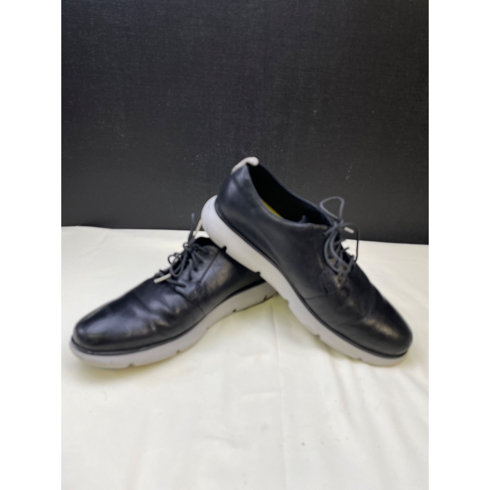 Cole Haan Cole Haan Zerogrand Men's Black Leather Casual Shoes / Oxfor Size US 8.5 / EU 41-42 - 2 Thumbnail