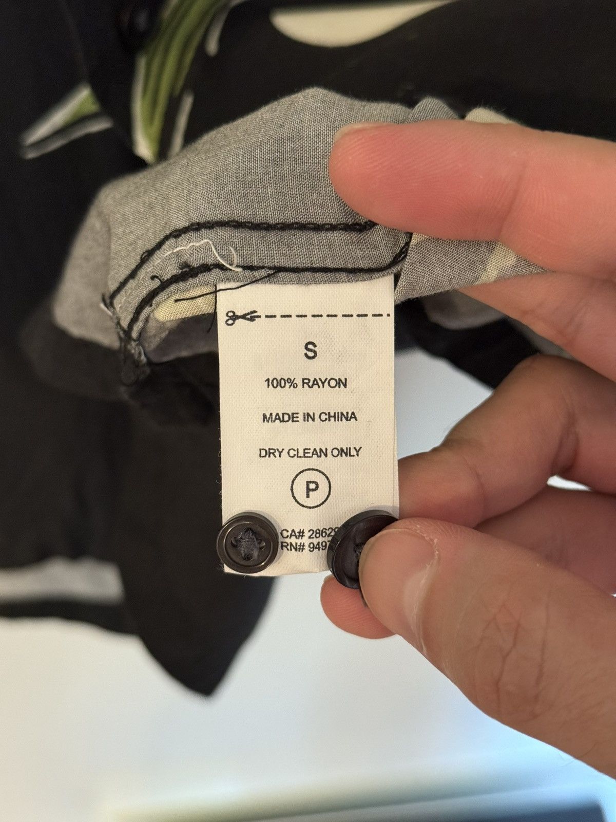 Stussy Stussy Big Crane Camp Collar Shirt Size US S / EU 44-46 / 1 - 4 Thumbnail