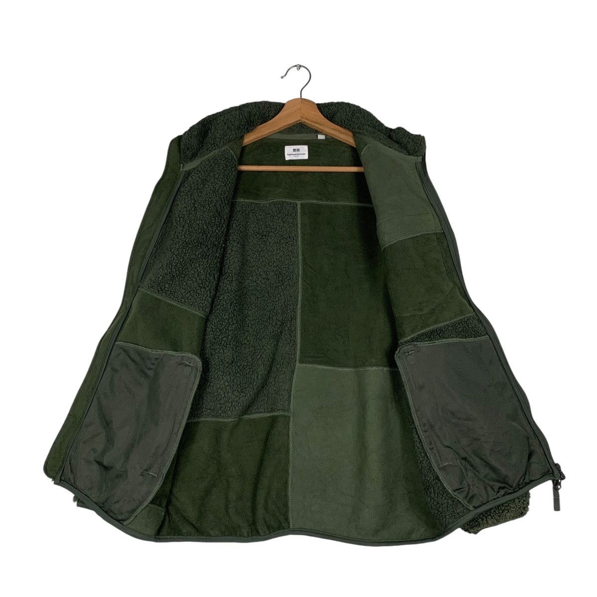 Engineered Garments × Uniqlo Uniqlo X Engineered Garments Hybried Fleece Jacket #1394-C63 Size US M / EU 48-50 / 2 - 9 Thumbnail