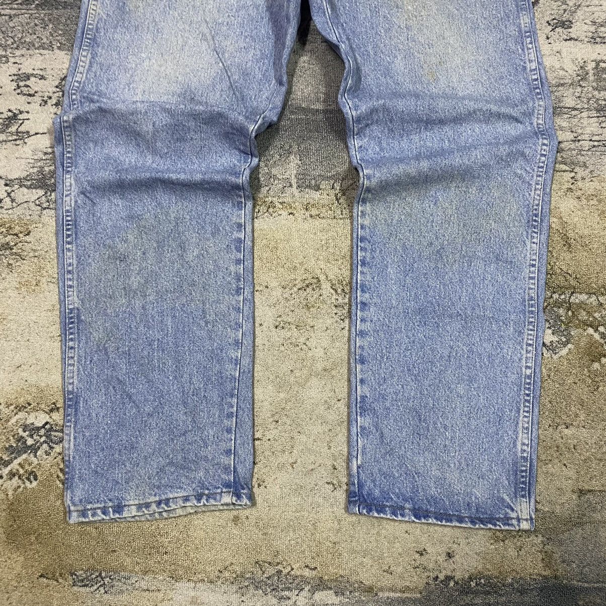Jean × Vintage × Wrangler Vintage Wrangler Dirty Light Washed Baggy Denim Jeans Size US 38 / EU 54 - 4 Thumbnail
