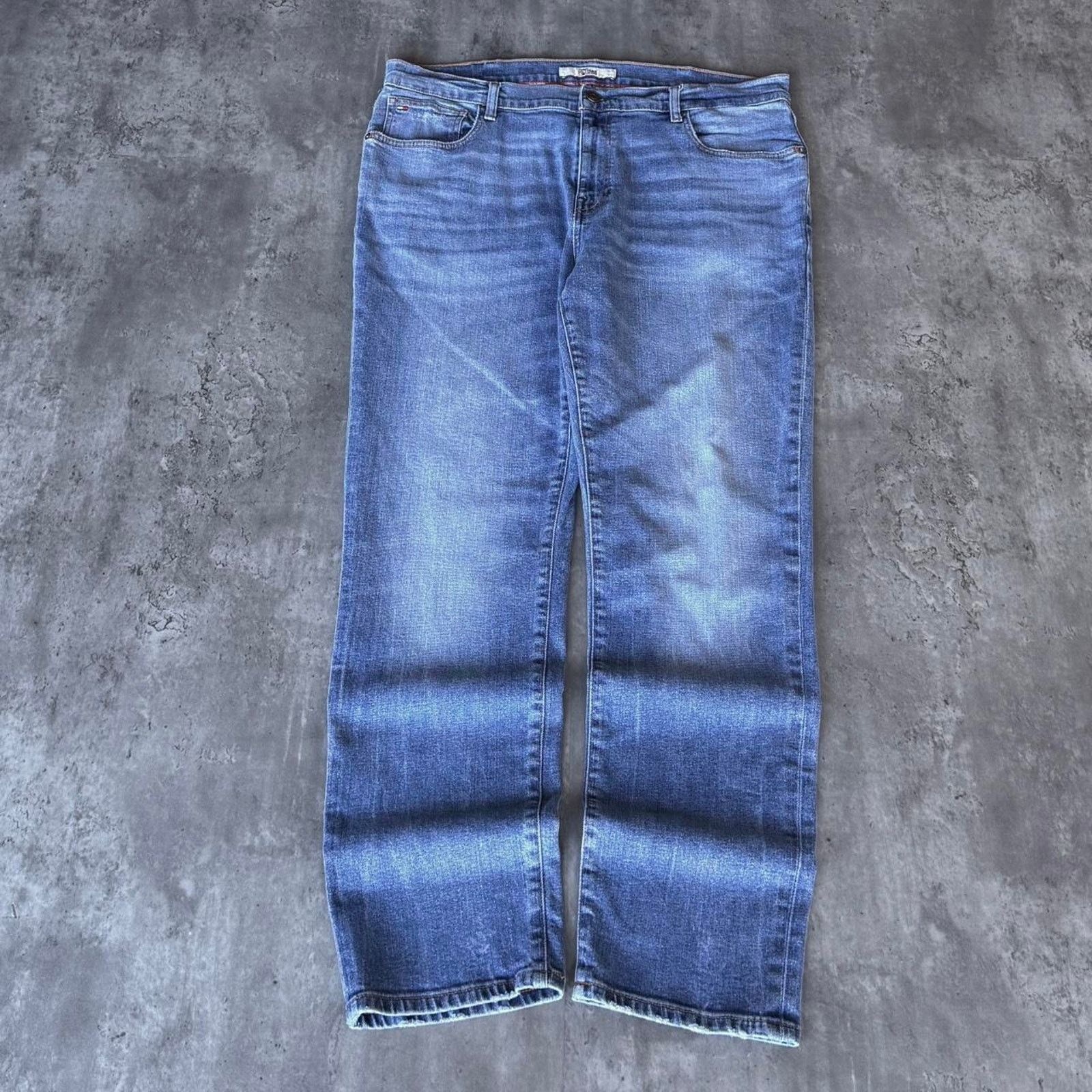 Tommy Hilfiger × Vintage Vintage Y2K Tommy Hilfiger Grunge Opium Denim Jeans Size US 40 / EU 56 - 2 Thumbnail