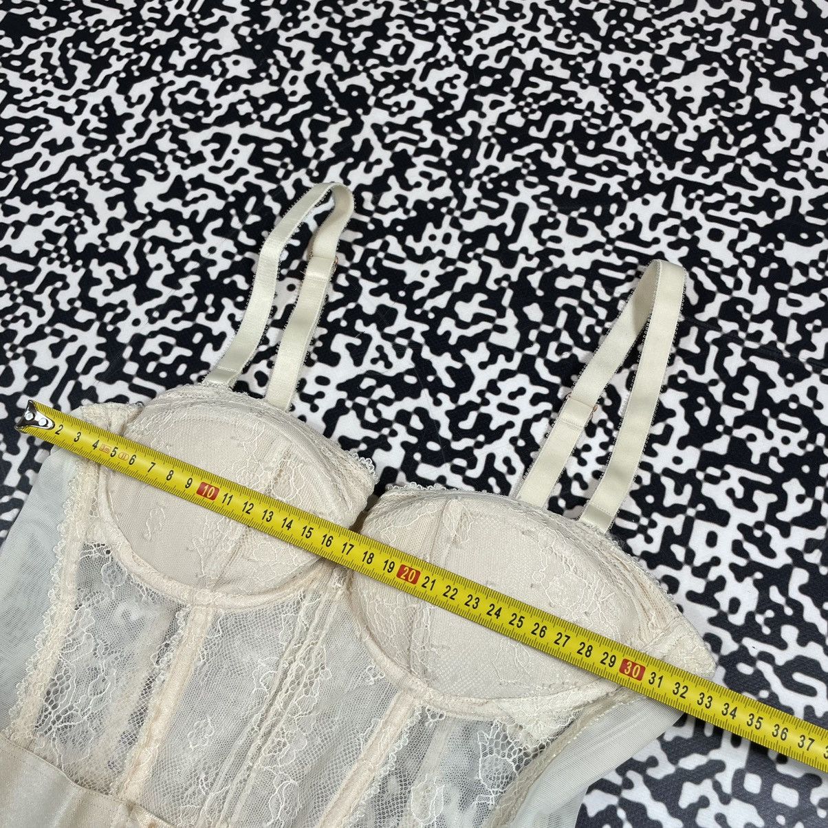 Vintage Vintage Y2K Retro Sexy Mesh Corset Tank Top 90s Style Size M / US 6-8 / IT 42-44 - 19 Thumbnail