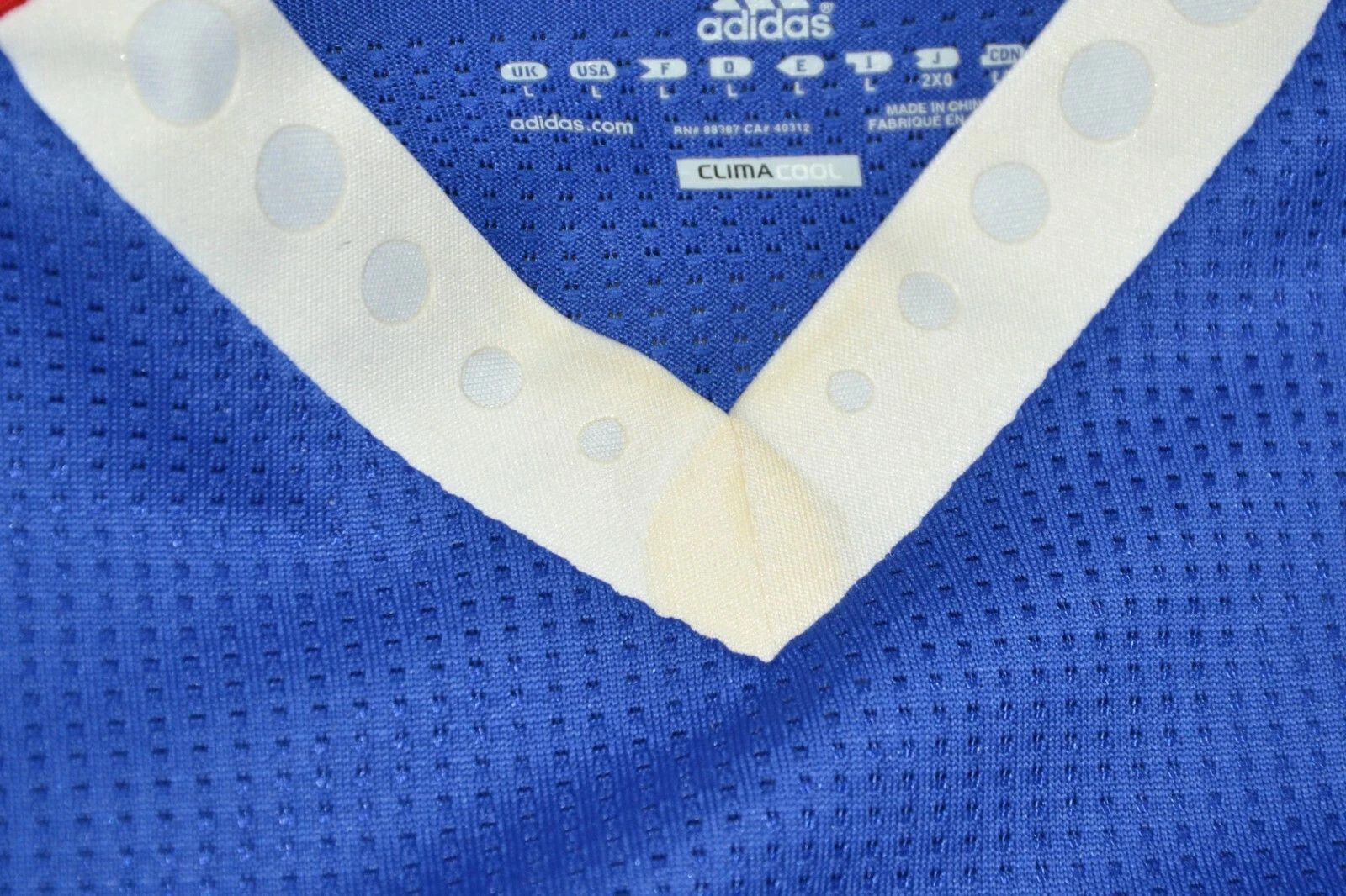 Adidas CHELSEA 2010 CHAMPIONS LEAGUE SHIRT ADIDAS LAMPARD Size US L / EU 52-54 / 3 - 6 Thumbnail