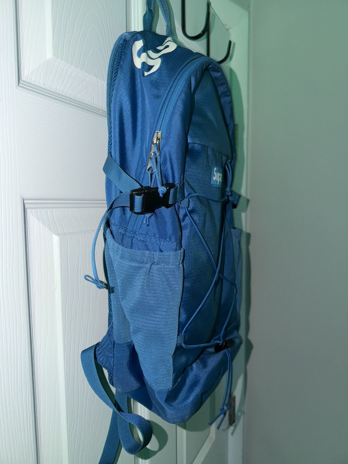 Supreme Supreme 16SS Tonal Backpack Blue Logo Size ONE SIZE - 4 Thumbnail