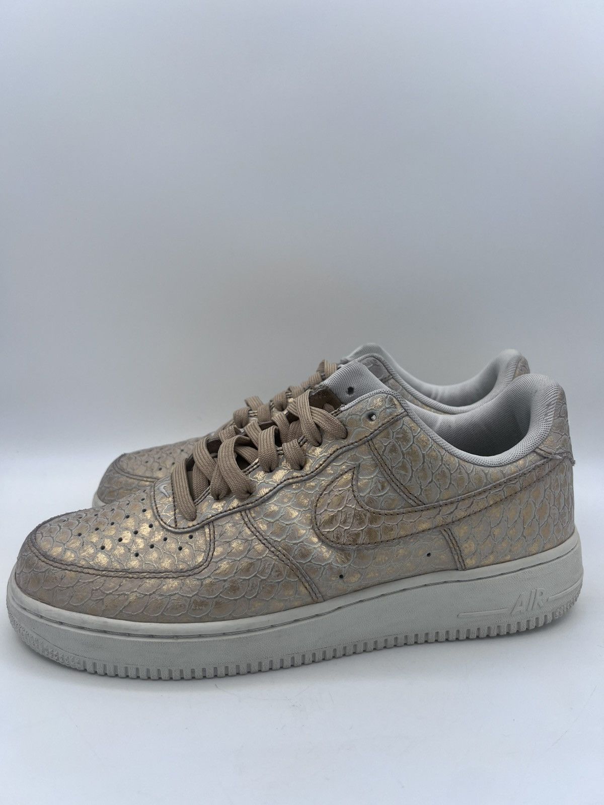 Nike Size 10- Nike Air Force 1 Low 07 LV8 Men's Golden Scales Size US 10 / EU 43 - 3 Thumbnail