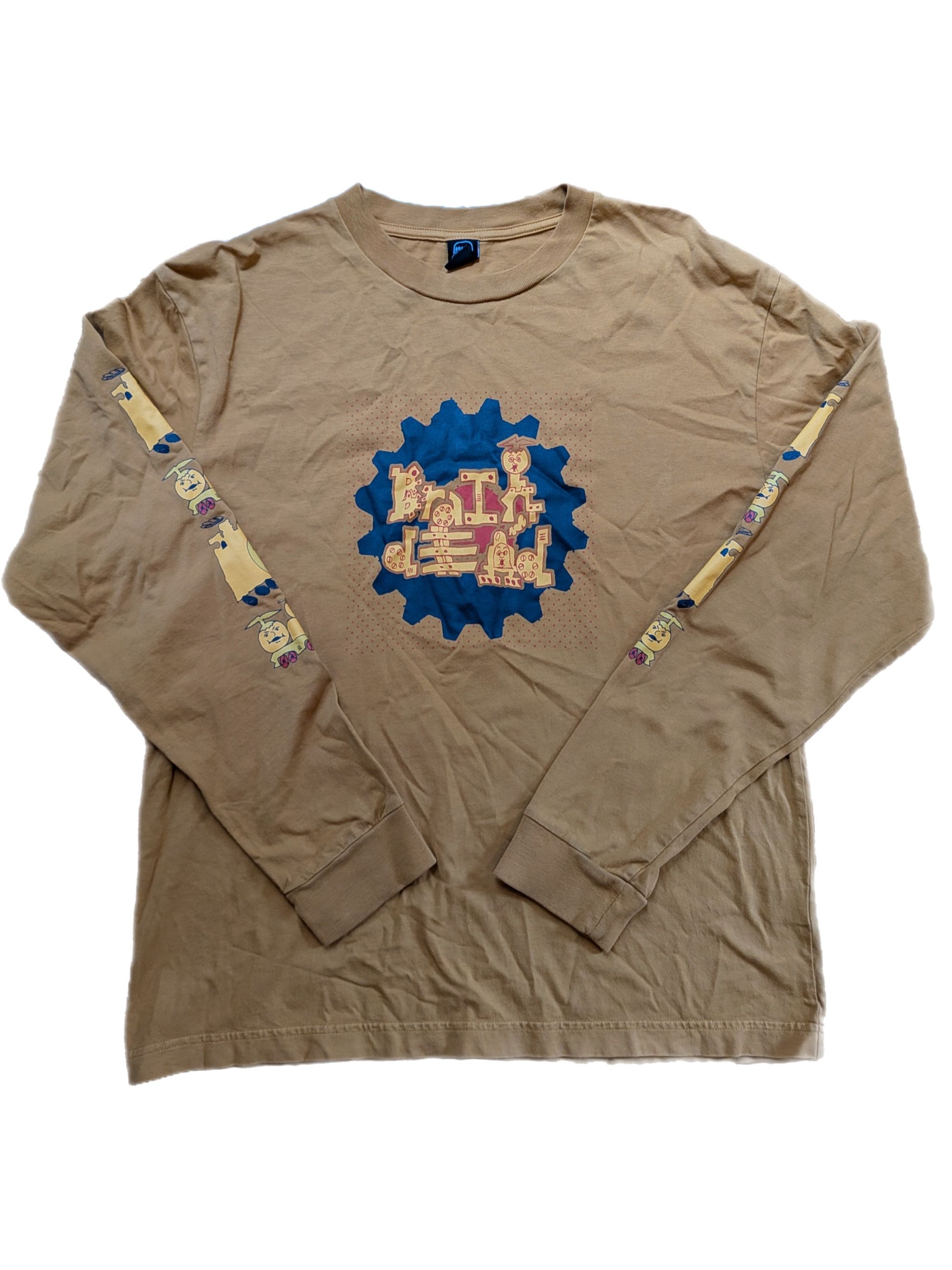 Brain Dead Braindead Long Sleeve with Front and Sleeve Print. Size US S / EU 44-46 / 1 - 1 Thumbnail