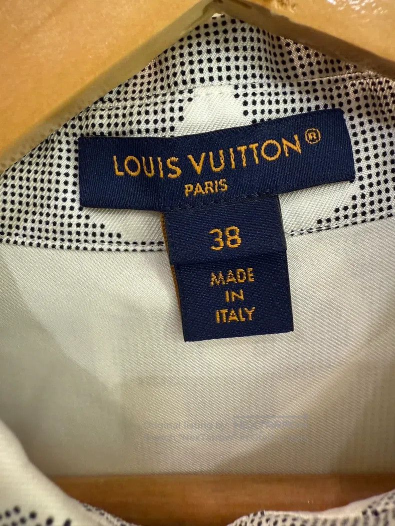 Louis Vuitton Louis Vuitton Grey full print shirt Size XS / US 0-2 / IT 36-38 - 3 Thumbnail