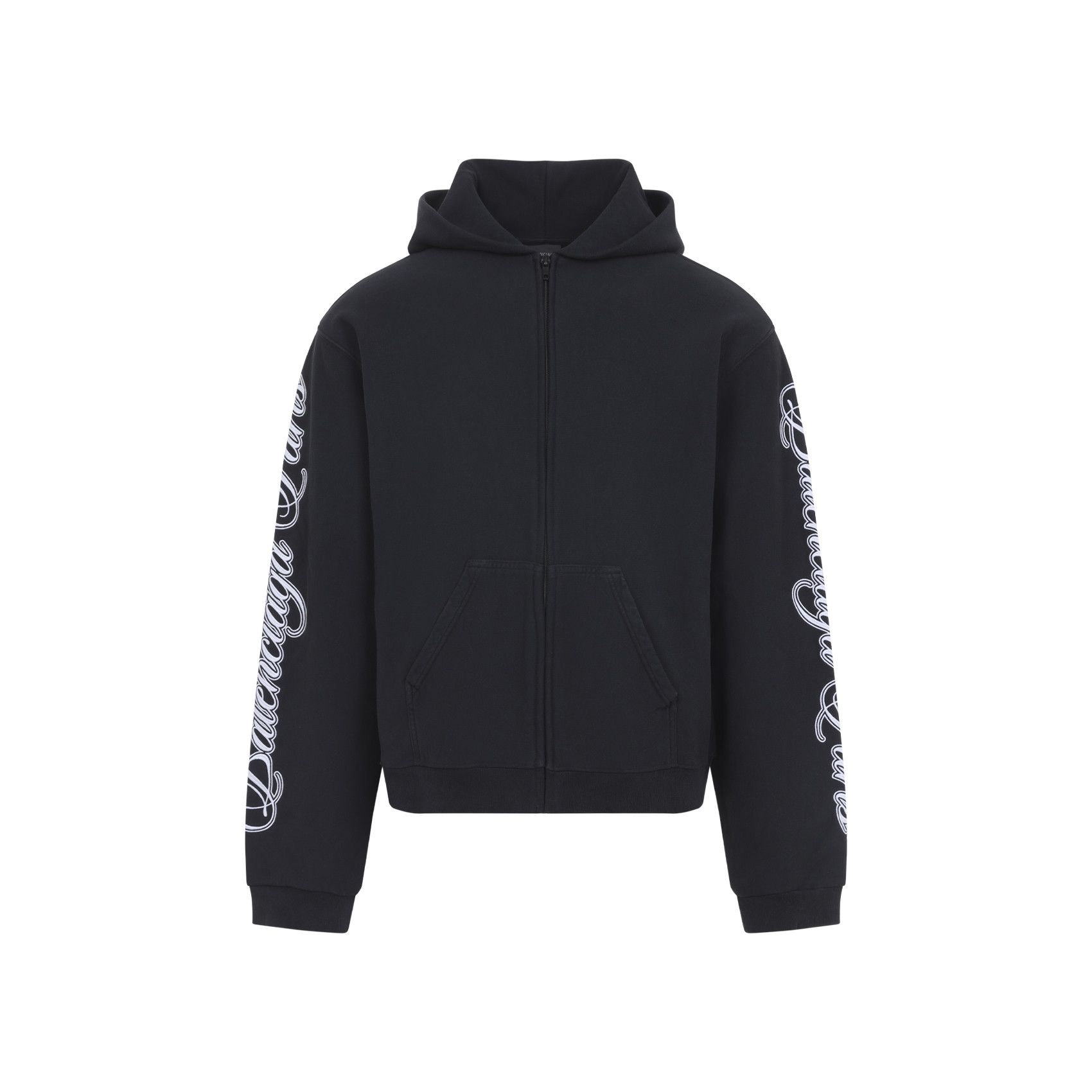 Balenciaga Balenciaga Regular Zip Up Hoodie Size US XL / EU 56 / 4 - 1 Thumbnail