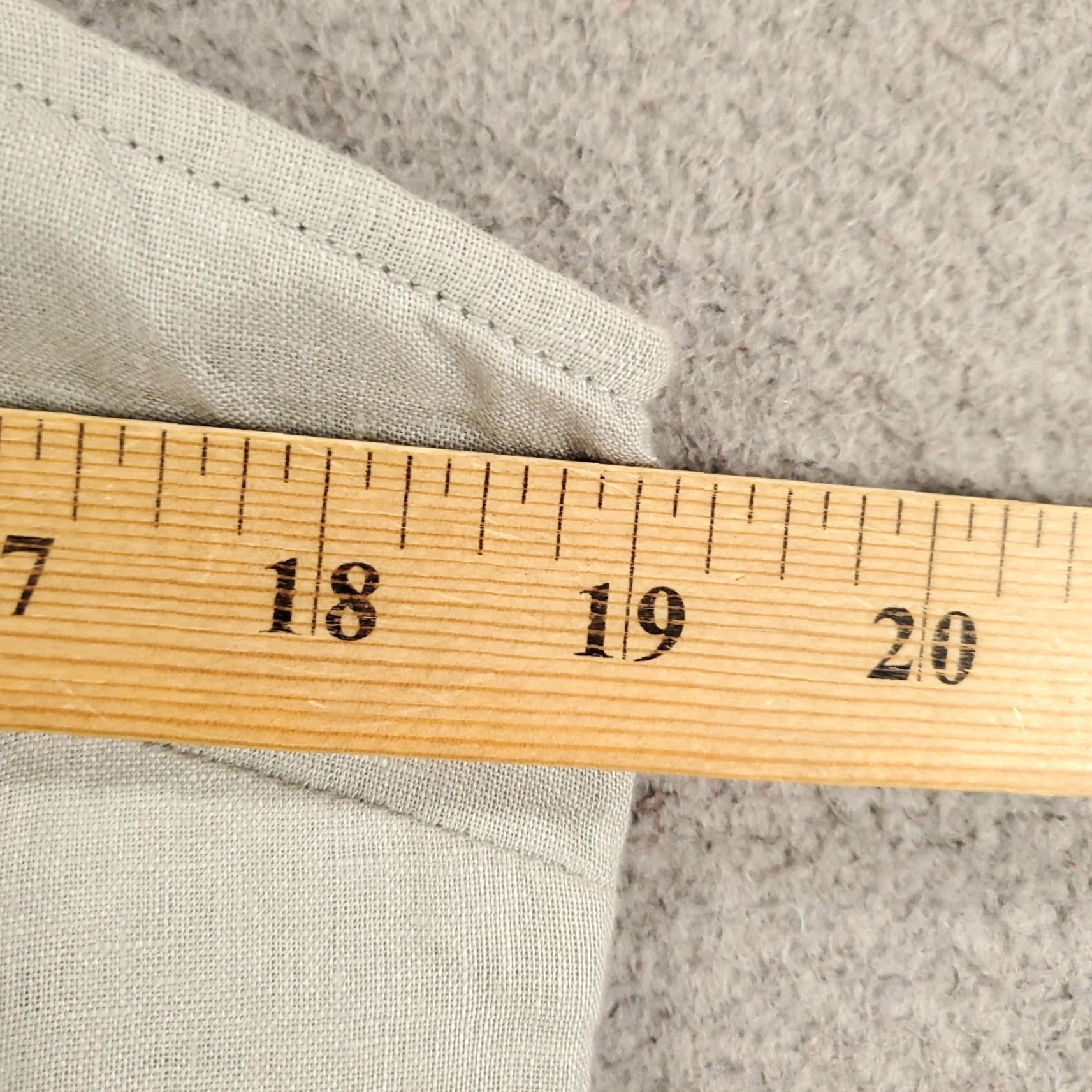 Vintage Garnet Hill Linen Tank Dress Size 6 Gray A-Line Embroidered Casual Sundress Womens Size M / US 6-8 / IT 42-44 - 4 Thumbnail