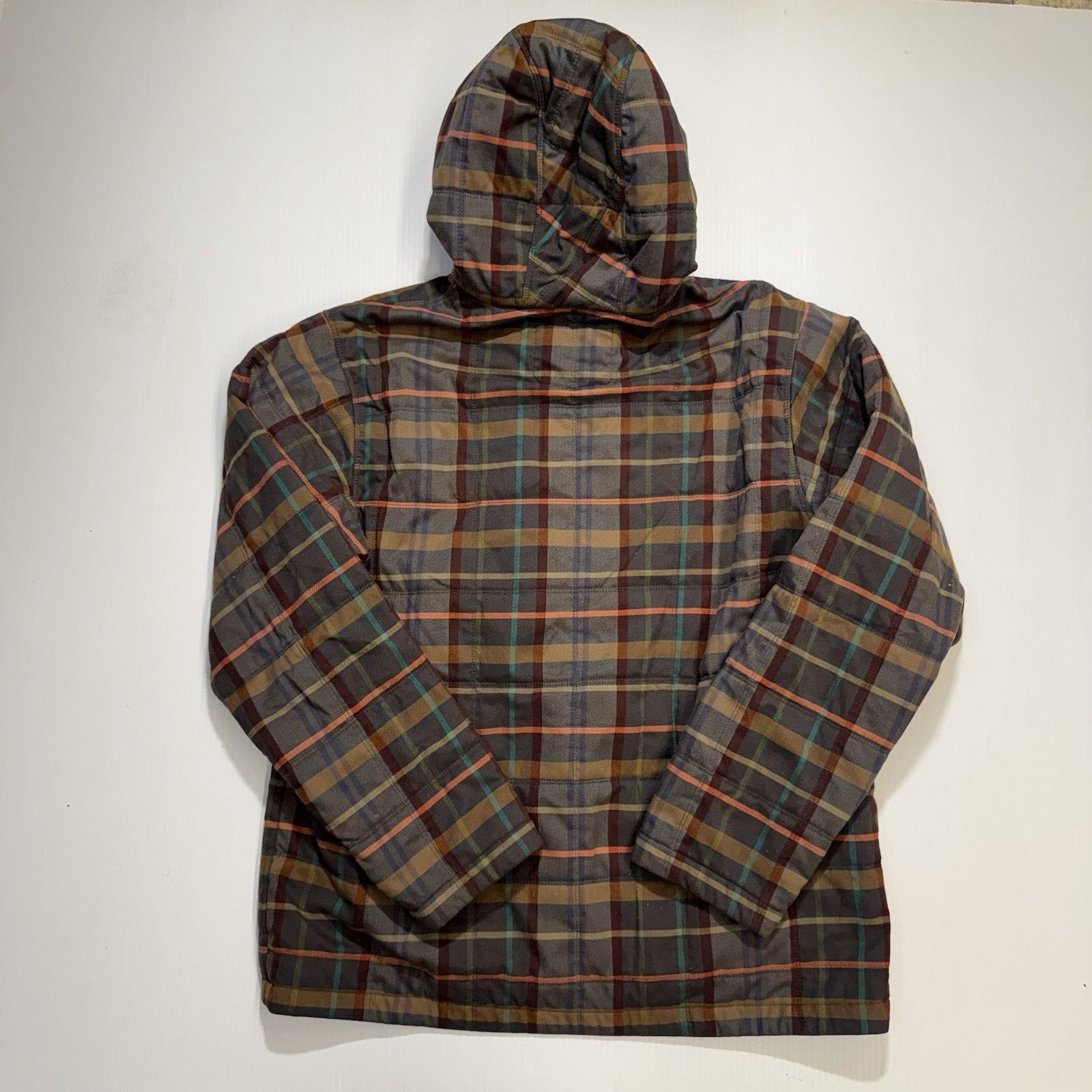 Patagonia Patagonia Box Quilt Jacket Checkered Brown Red Blue Lines. Size US L / EU 52-54 / 3 - 5 Thumbnail