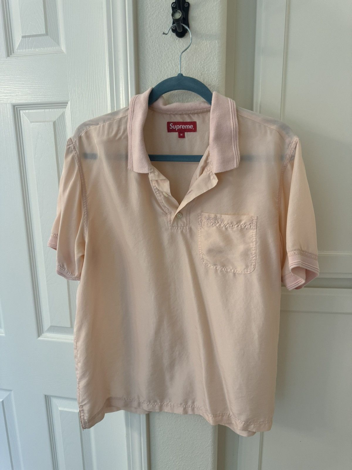 トップス Supreme Heavenly Silk Polo Supreme Supreme Heavenly Silk Polo Tee (Large) | Grailed