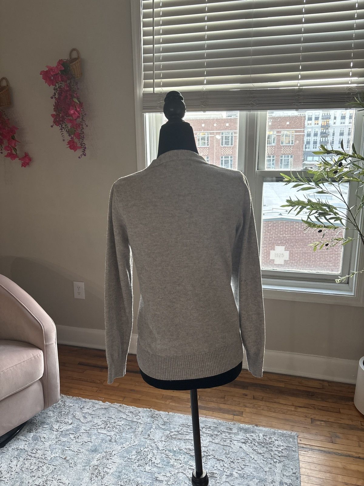 Comme des Garcons PLAY CDG Play Women’s Grey Button Down Cardigan Size S / US 4 / IT 40 - 5 Thumbnail