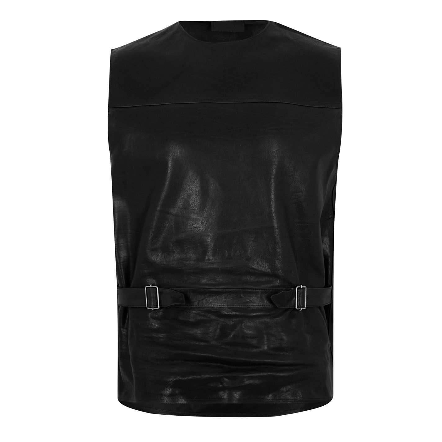Prada PRADA Sleeveless Vitello Jacket Size US M / EU 48-50 / 2 - 1 Thumbnail