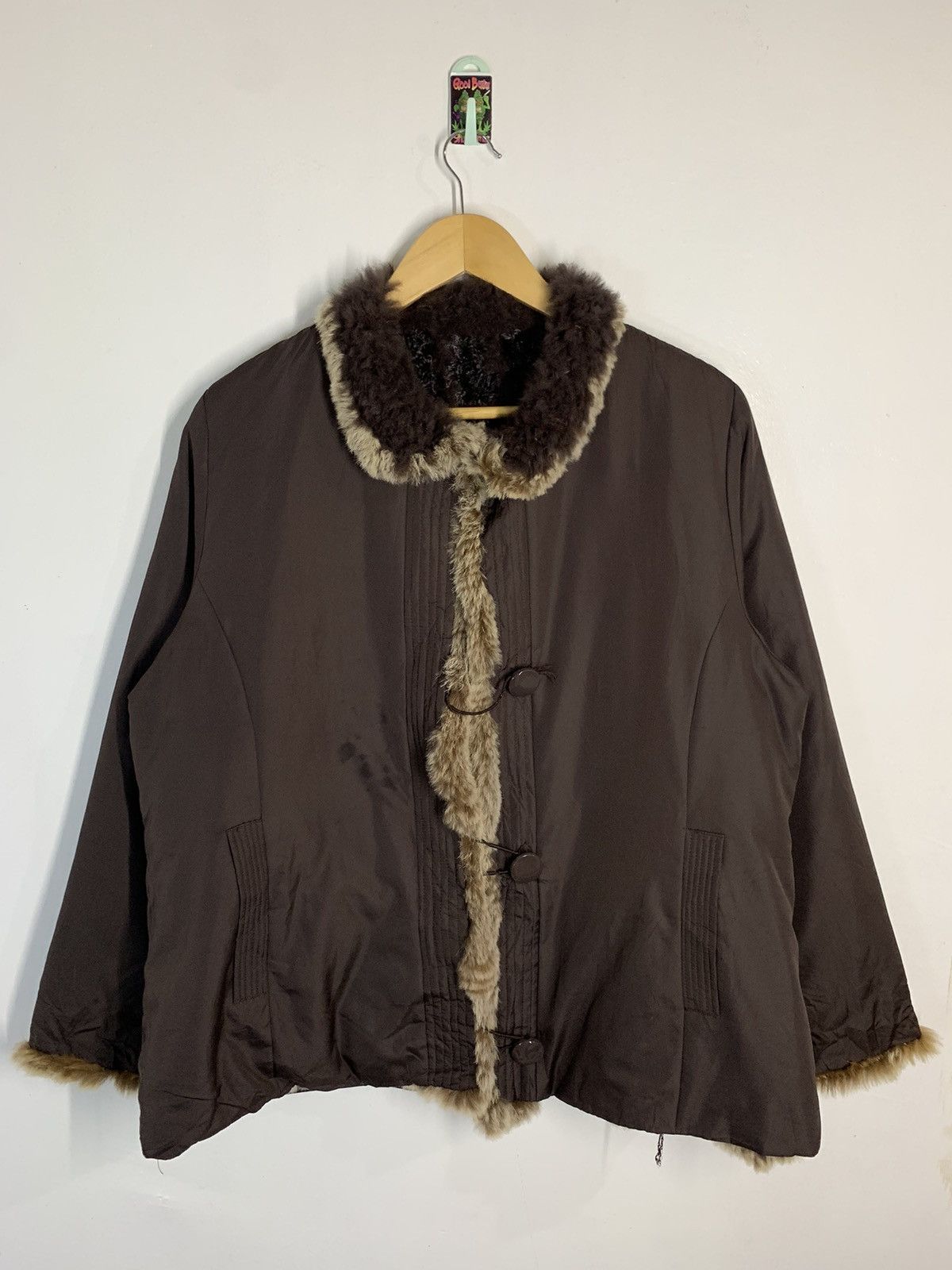 Other REVERSIBLE AUTHENTIC FUR JACKET NICE DESIGN Size US XL / EU 56 / 4 - 2 Thumbnail