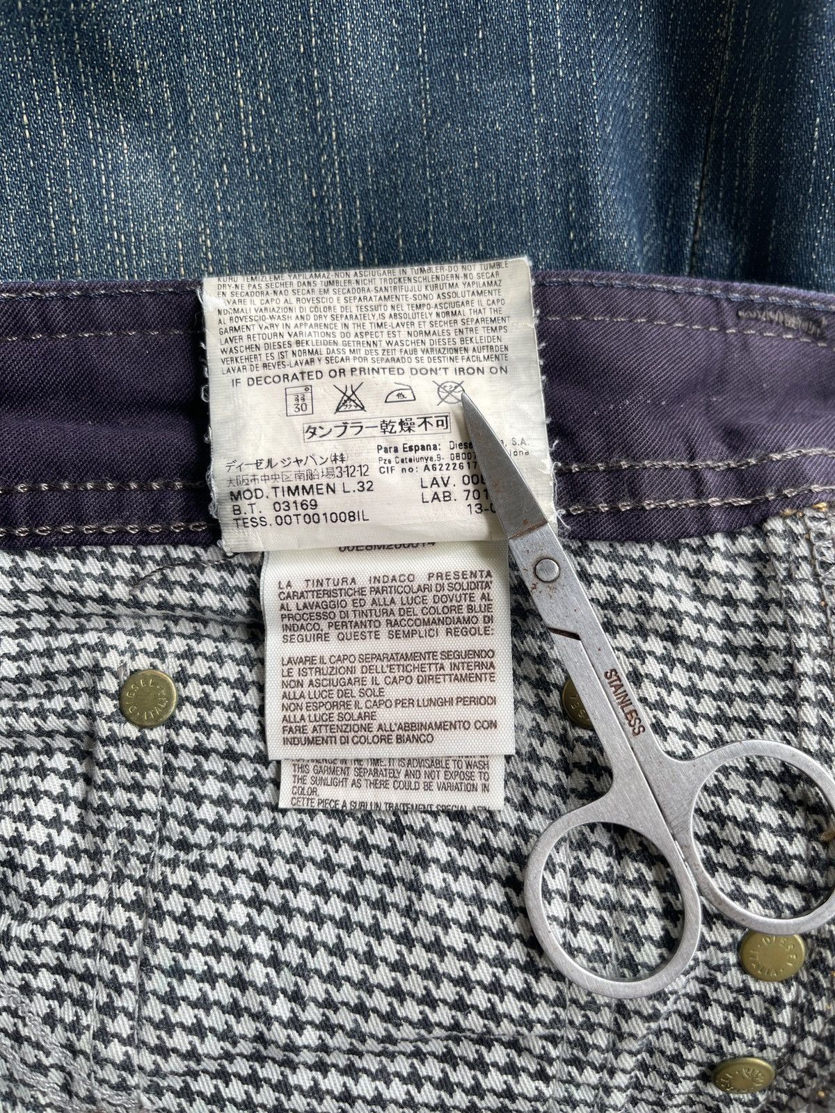 Diesel Diesel Timmen Denim Size US 32 / EU 48 - 10 Thumbnail