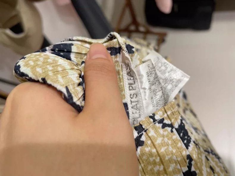 issey miyake size:3 Four-leaf clover vest
