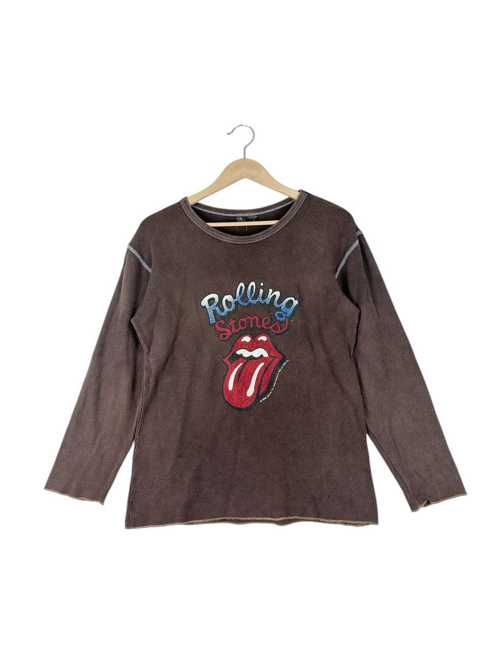 Band Tees × Vintage Vintage Y2K The Rolling Stones Tapered Skinny Long Sleeve Size US M / EU 48-50 / 2 - 1 Thumbnail