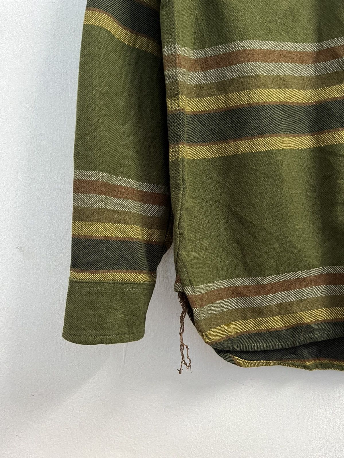 Toyo Enterprises Vintage Houston Heavyweight Flannel Plaid Shirt Union Made Size US M / EU 48-50 / 2 - 2 Thumbnail