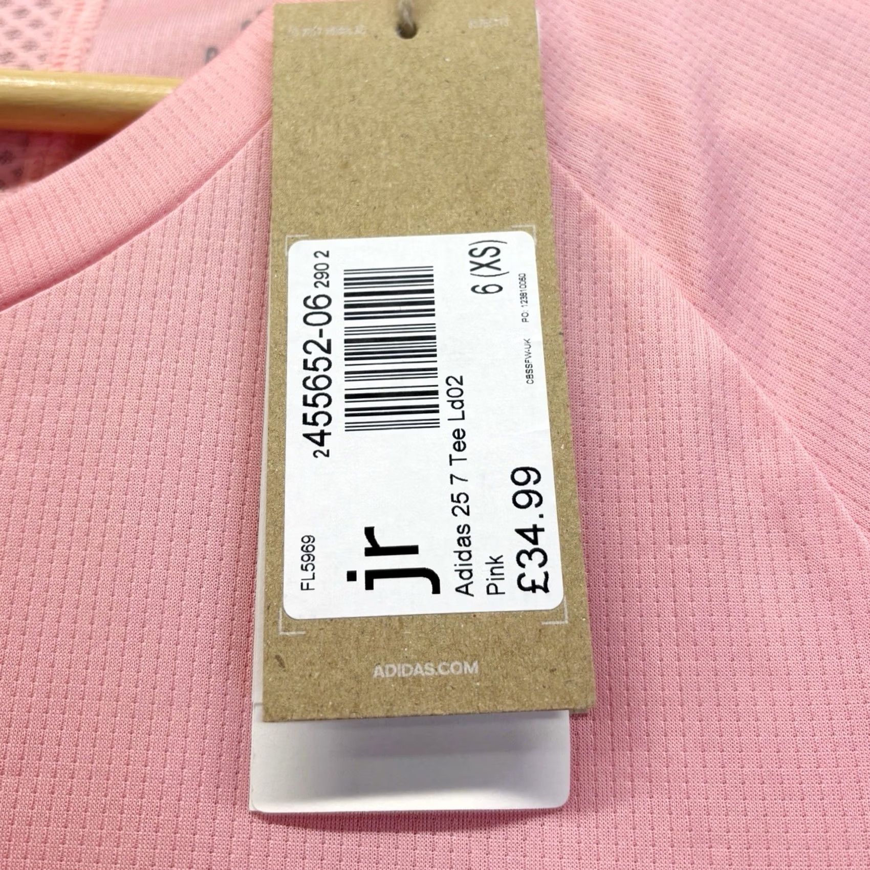Adidas Adidas T Shirt Primeblue Pink Women’s XS New with Defects Small Pull/Snag Front & Arm Areas Ventless? Size M / US 6-8 / IT 42-44 - 6 Thumbnail