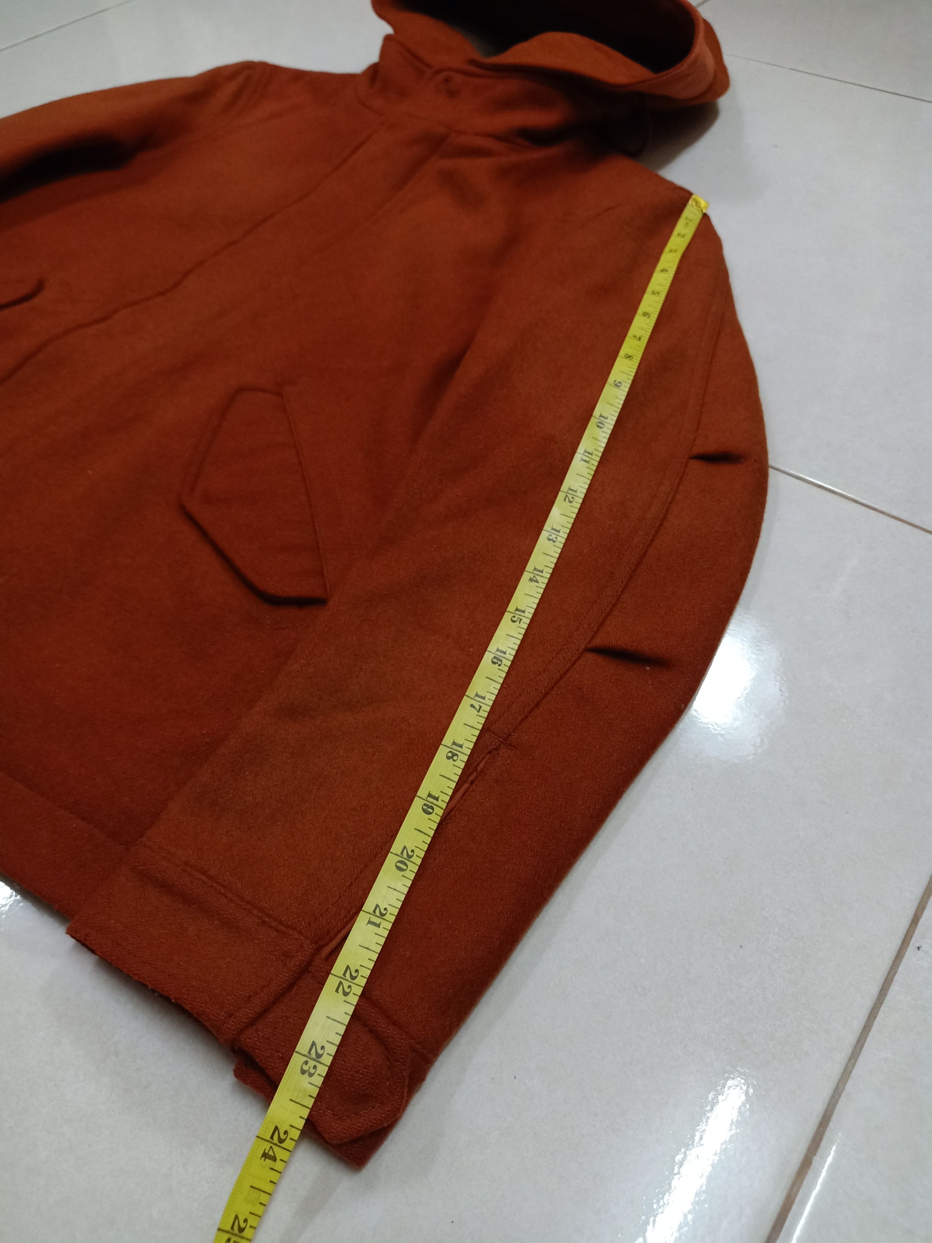 Japanese Brand GREEN LABEL RELAXING United Arrows Orange Hoodie Jackets Size US XS / EU 42 / 0 - 14 Thumbnail