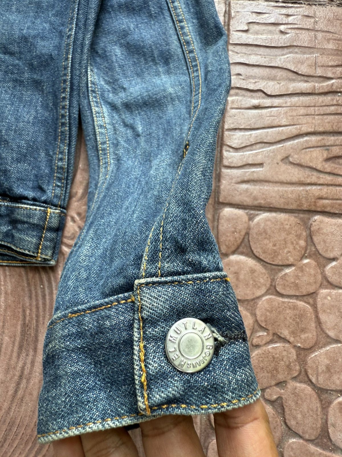 Helmut Lang Vintage 1998 HELMUT LANG Indigo Denim Jacket Size US S / EU 44-46 / 1 - 12 Thumbnail