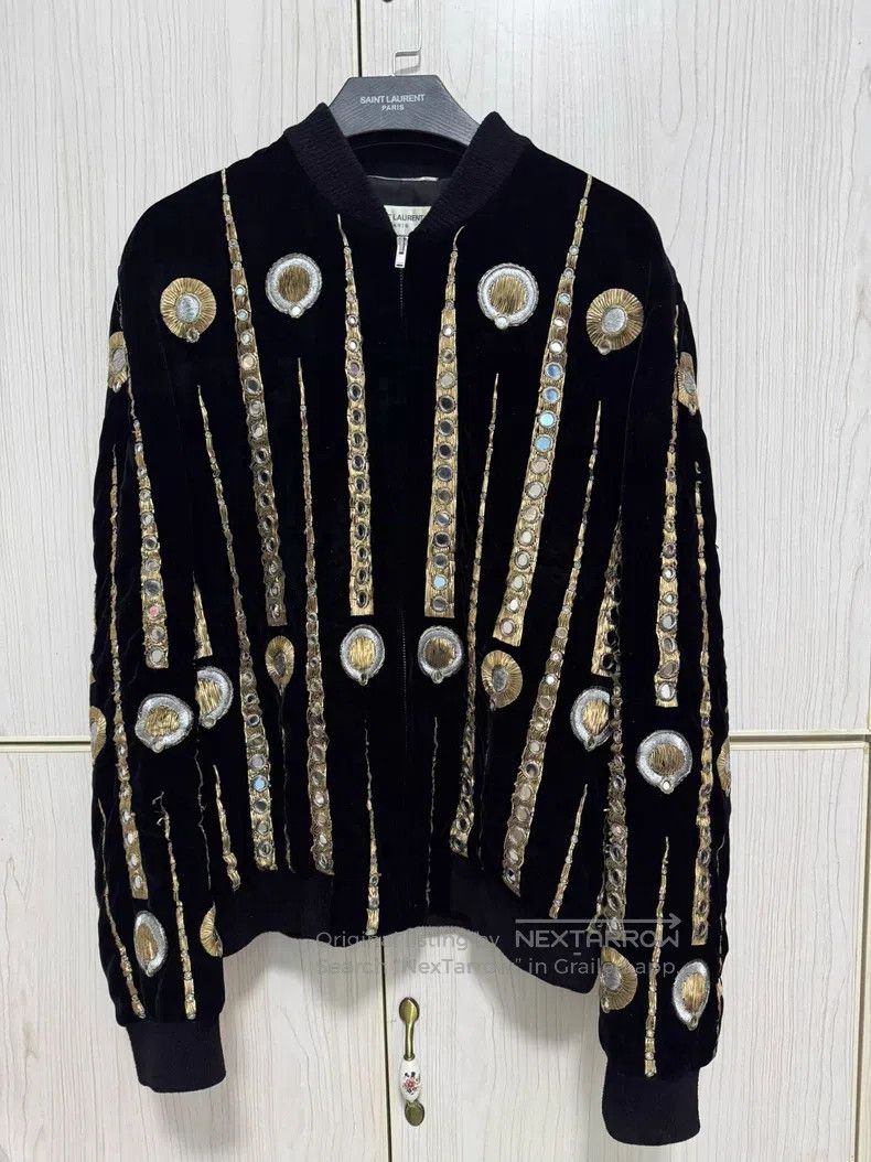 Saint Laurent Paris Saint Laurent Paris Embroidered Marrakesh Sunset Record Pl Size US M / EU 48-50 / 2 - 1 Thumbnail
