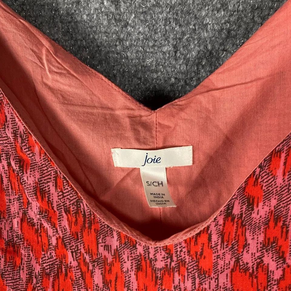 Joie Joie Maxi Dress Women's Small NWT Red Sundress 100% Cotton S Size S / US 4 / IT 40 - 3 Thumbnail