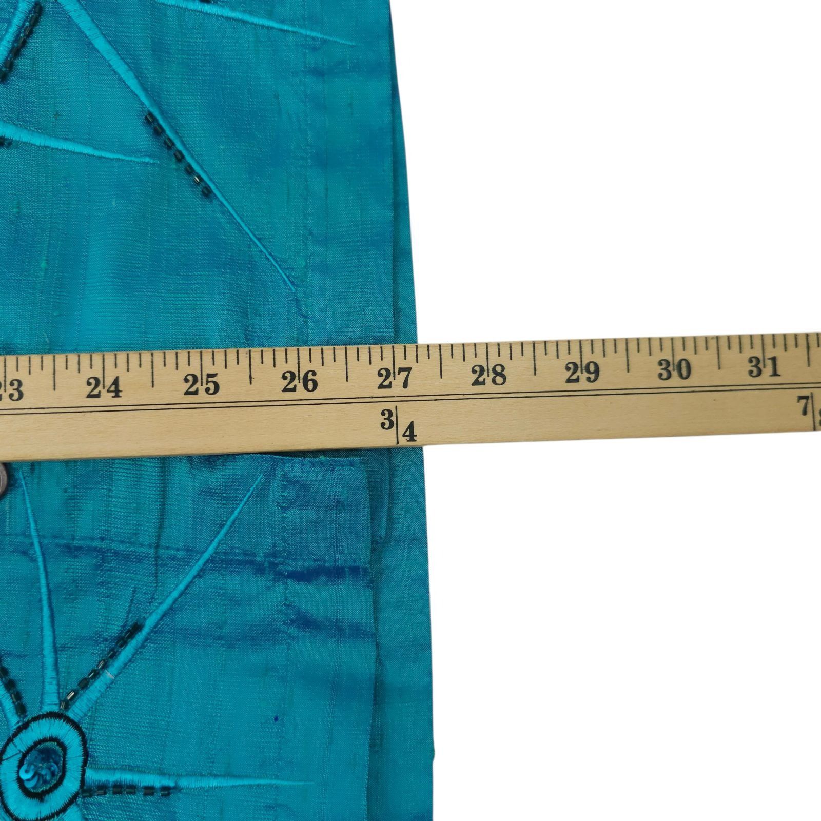 Other Bleu Bayou Silk Shirt L Starburst Sequin Cyber Y2K Whimsy Size L / US 10 / IT 46 - 21 Thumbnail