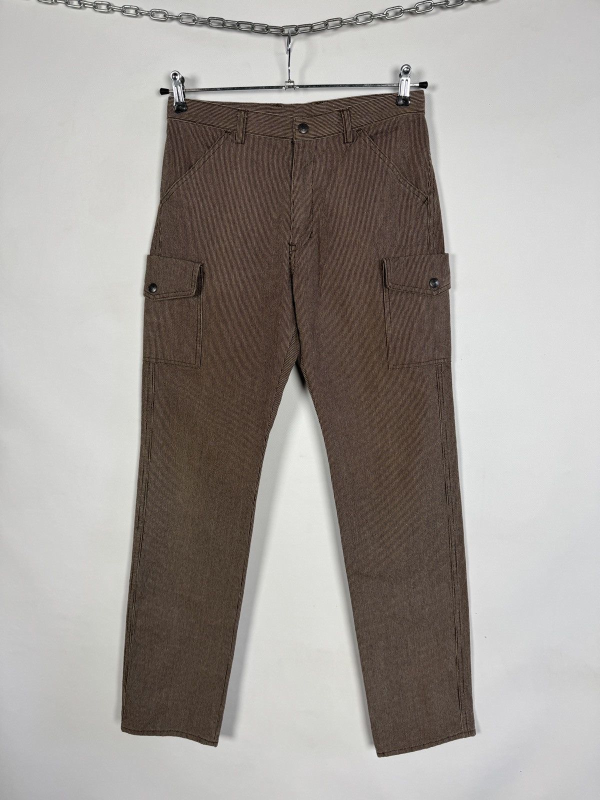 Japanese Brand World Jeans International Corduroy Cargo Pants Japan Size M Size US 34 / EU 50 - 1 Thumbnail