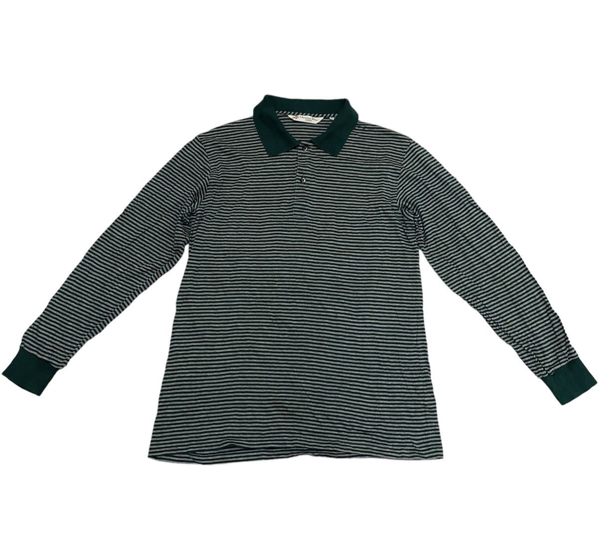 Christian Dior Monsieur × Dior Vintage Christian Dior Stripe Collar Long Sleeve Shirt (C2) Size US M / EU 48-50 / 2 - 1 Thumbnail