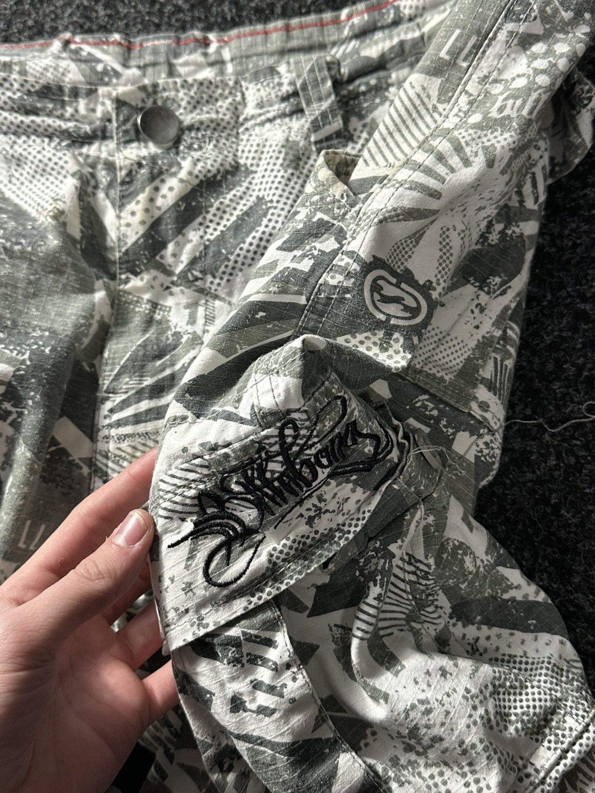 Billabong × Vintage 🚨Vintage BILLABONG OVER PRINT FLOWER Japanese Surf Shorts Size US 42 / EU 58 - 4 Thumbnail