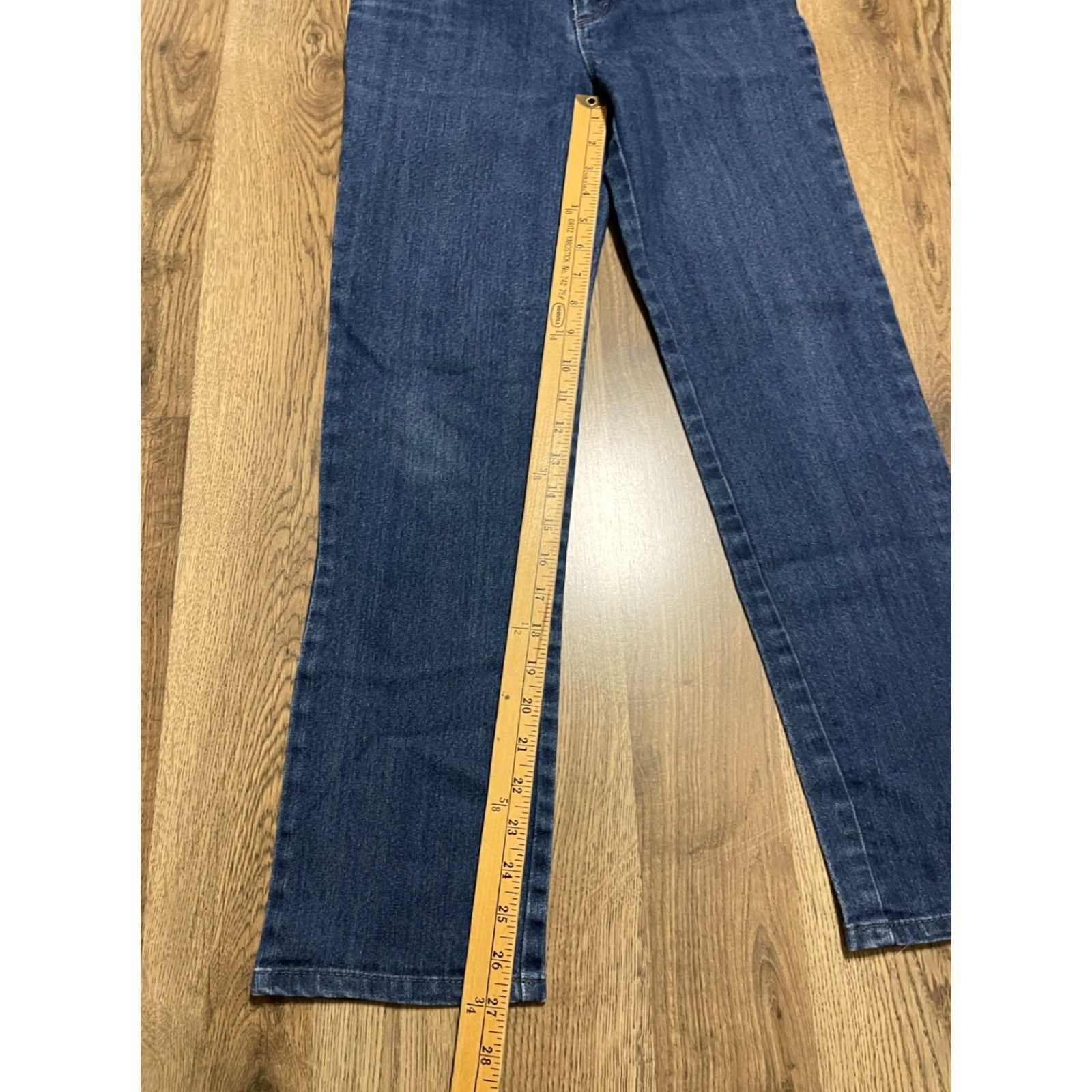 Gloria Vanderbilt Gloria Vanderbilt Jeans Women's 4 Petite Blue Denim Amanda Straight Size 27" / US 4 / IT 40 - 5 Thumbnail