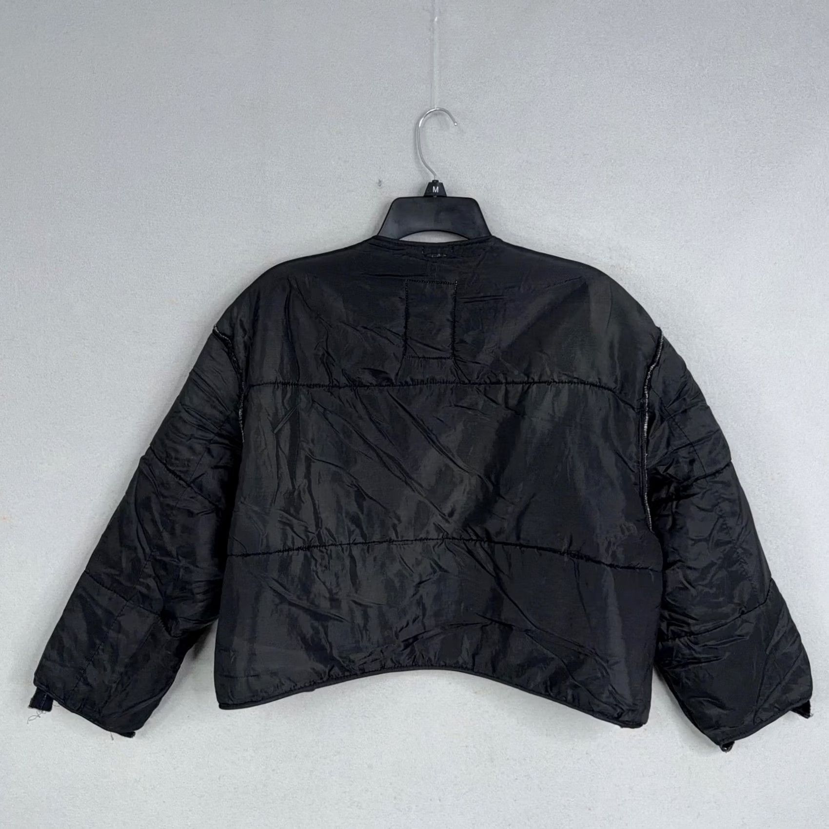 Vintage Liner Pilot Jacket M90 Mens Medium Black Quilted Nylon Padded Military Outdoor Workwear Jacket Size US M / EU 48-50 / 2 - 6 Thumbnail