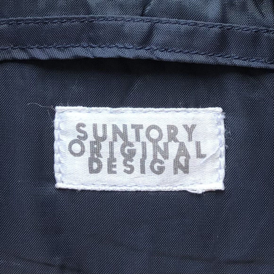 VTG Suntory Boss Coffee Embroidery Logo MA-1 Bomber Jacket