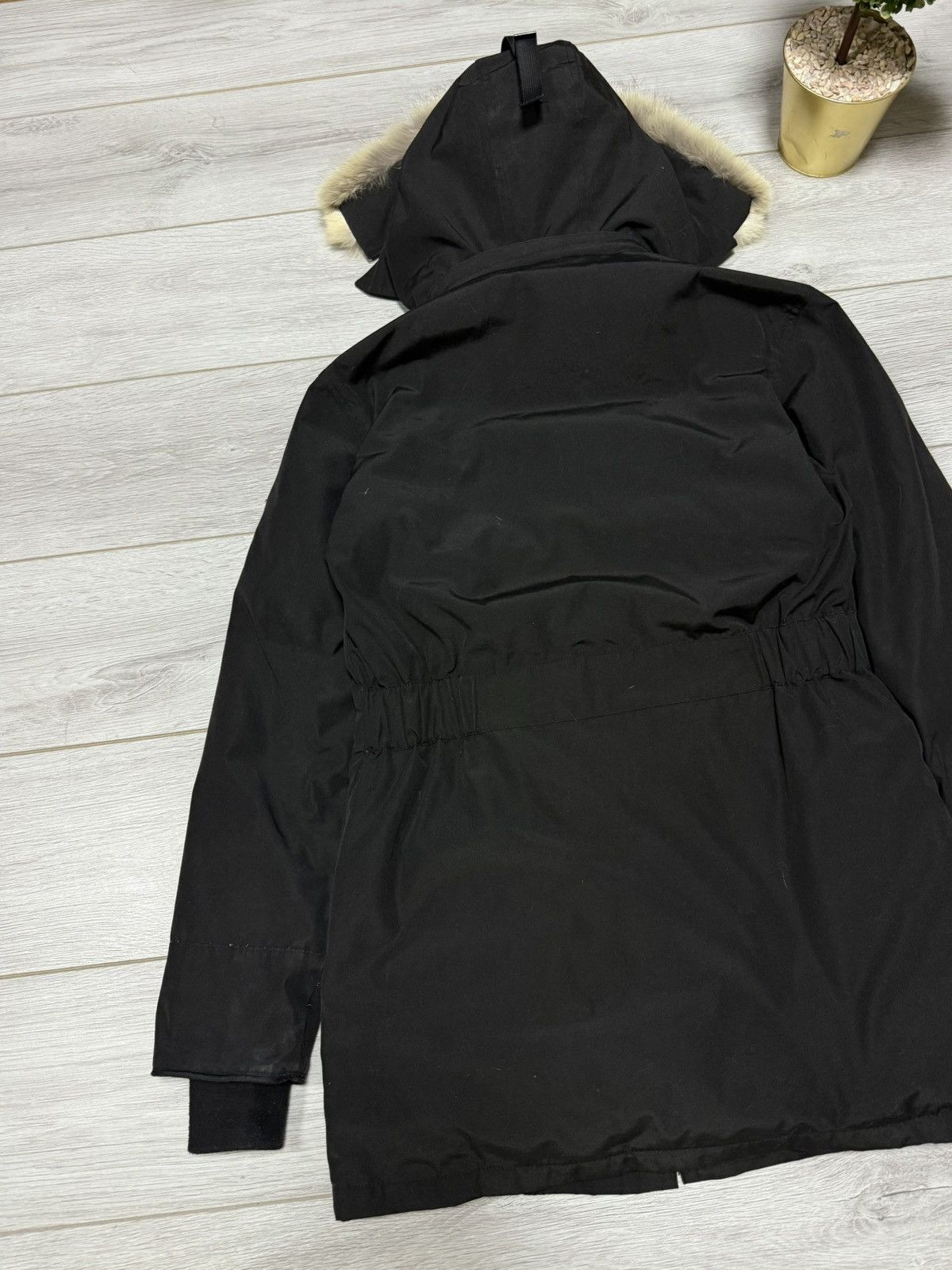 Canada Goose × Vetements Canada Goose Trillium Parka down jacket hood Coyote fur Size M / US 6-8 / IT 42-44 - 13 Thumbnail