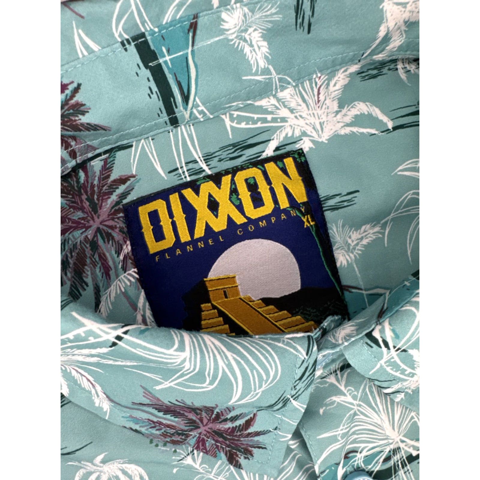 CO Dixxon Flannel Co Cozumel Hawaiian Shirt Men’s XL Short Sleeve Button-Down Multicolor Hawaiian Shirt Mens XL Size US XL / EU 56 / 4 - 3 Thumbnail