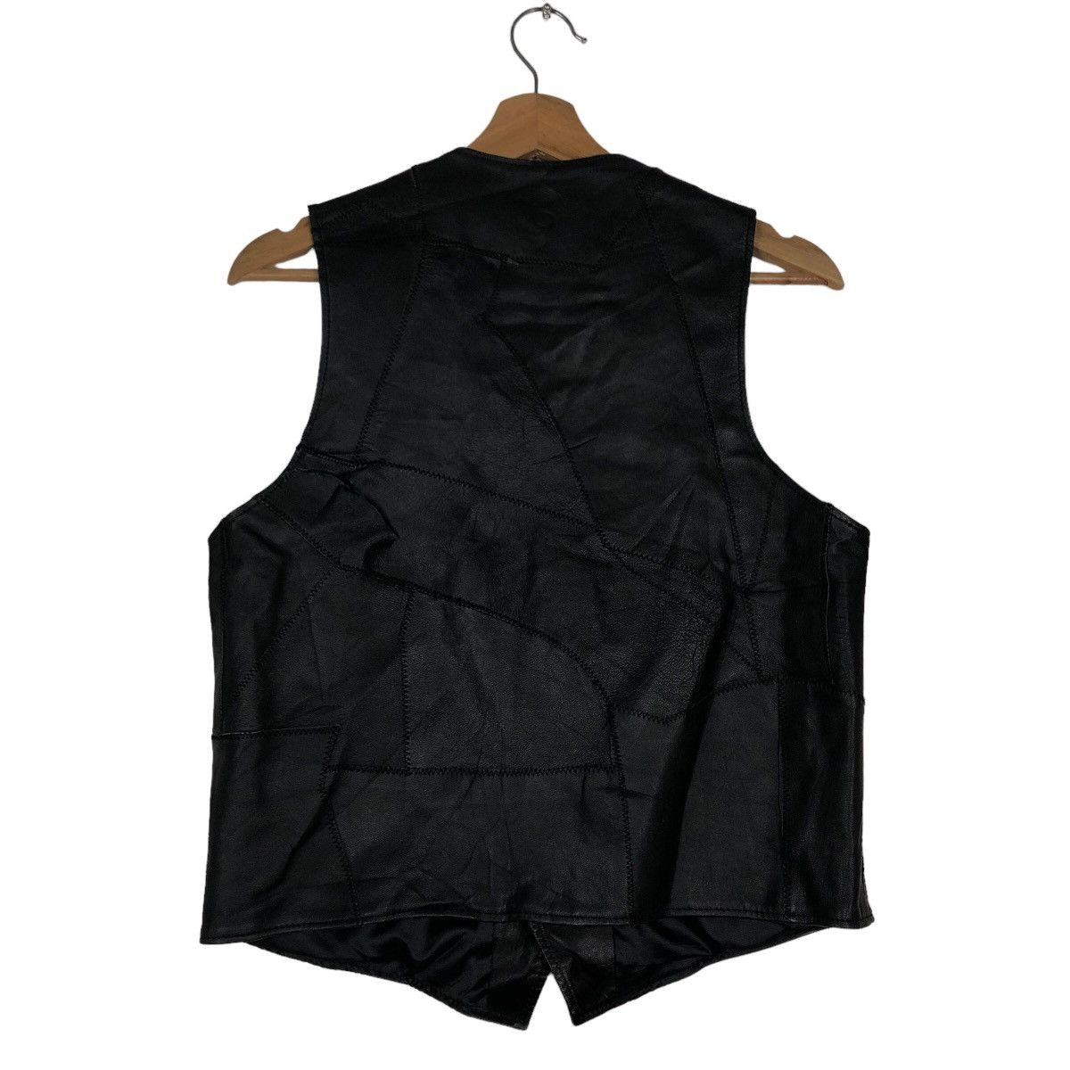 Japanese Brand 🔥90’s Soft Leather Riot Riot Vest Biker Wear Issey Miyake Size US M / EU 48-50 / 2 - 7 Thumbnail