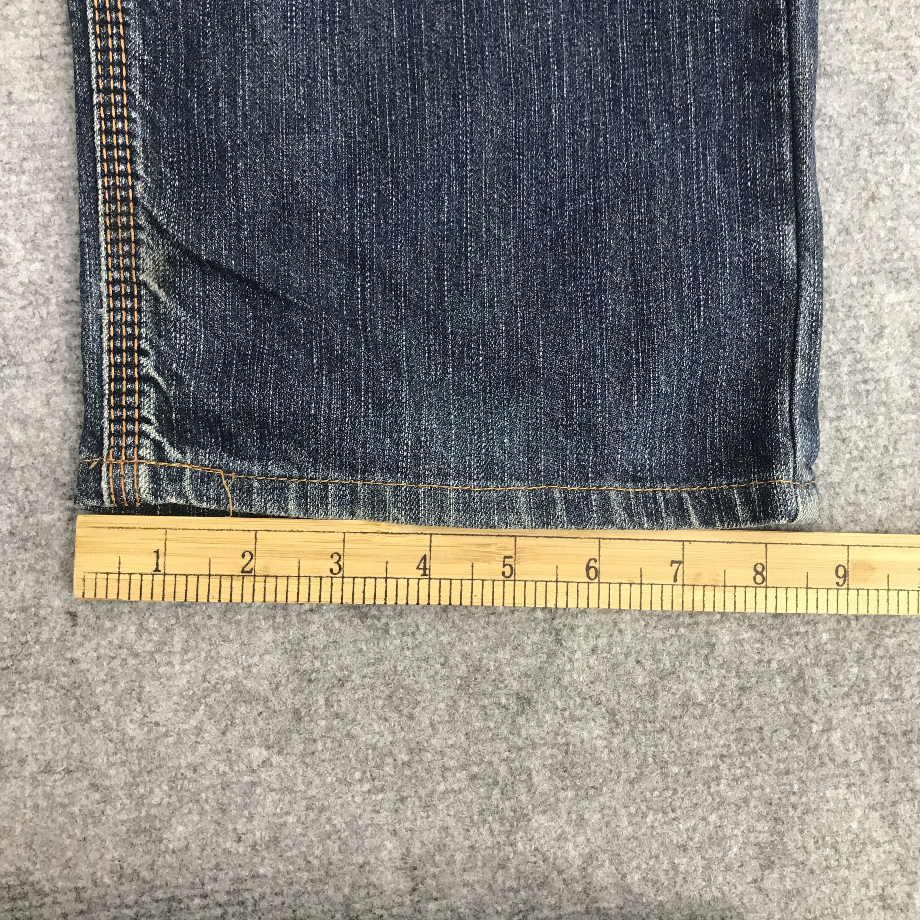 Edwin × Japanese Brand Rare Edwin distressed denim Jeans Size US 30 / EU 46 - 8 Thumbnail