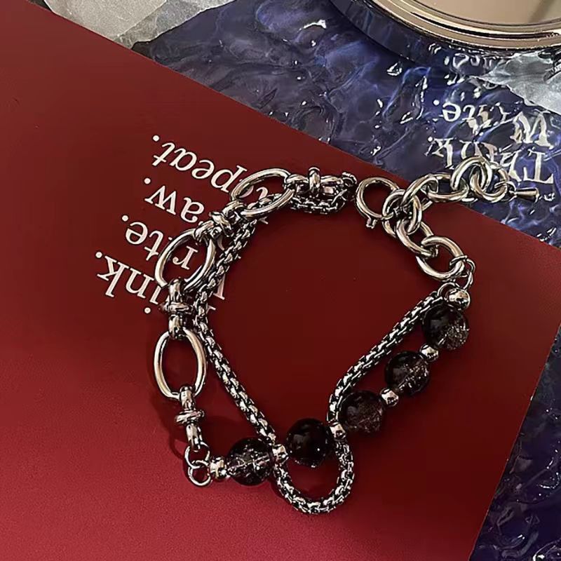 Jewelry Dark Bracelet Y2K Punk Chain Gotch Bracelets Chains Size ONE SIZE - 4 Thumbnail