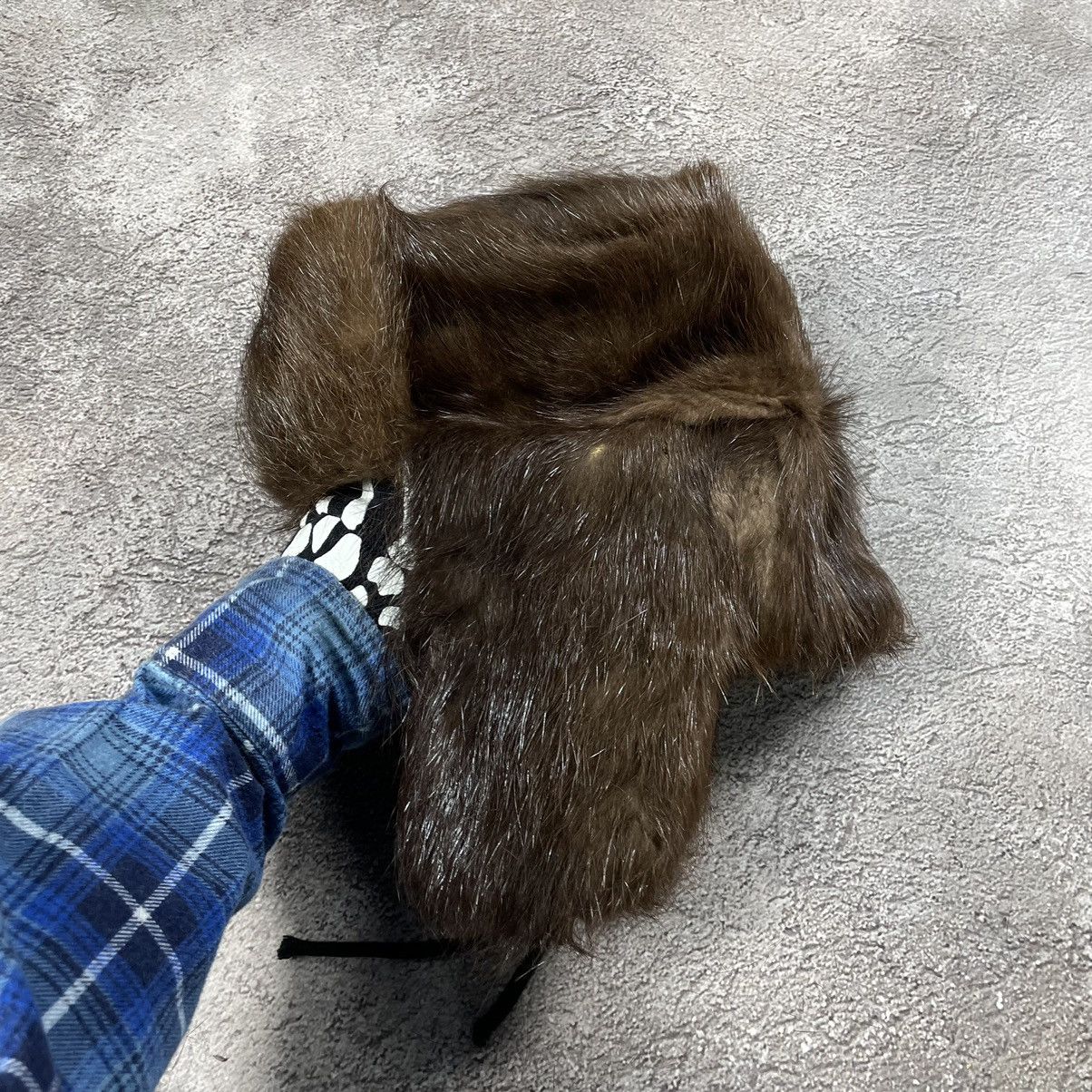 Japanese Brand Vintage 90s Alt Beanie Mohair Buymypiece furry American VTg Size ONE SIZE - 2 Thumbnail