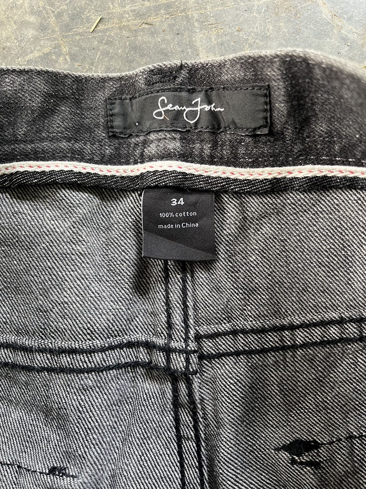 Sean John × Tornado Mart × Vintage Baggy Sean John Denim Size US 36 / EU 52 - 8 Thumbnail