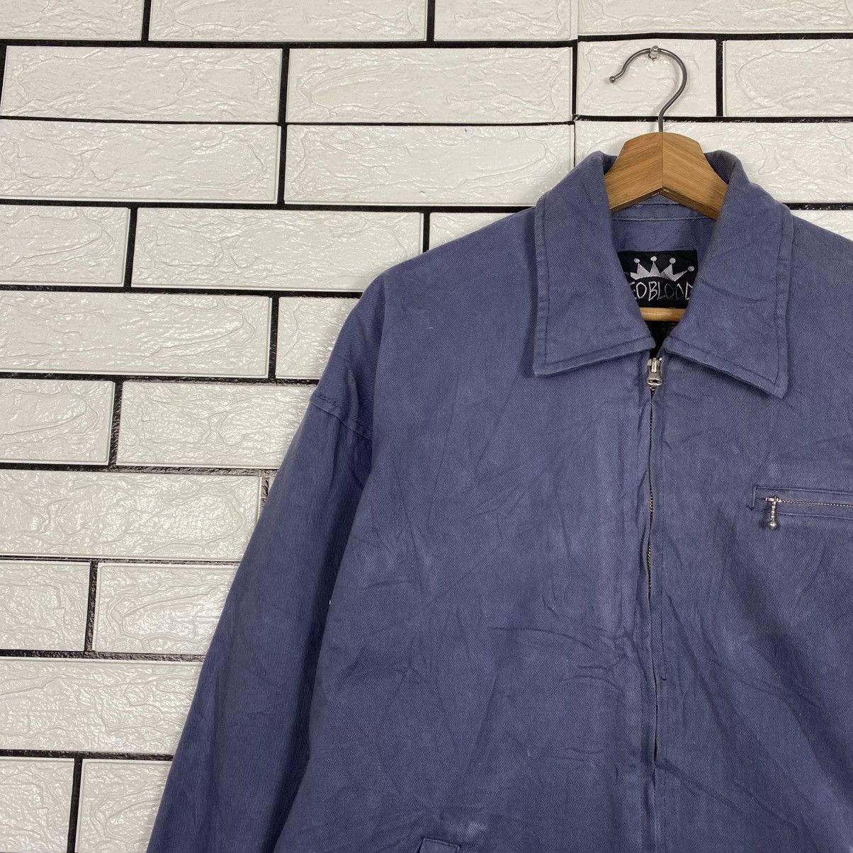 Japanese Brand 📌Vintage Zipper Bomber Jacket Neo Blood Issey Miyake Size US M / EU 48-50 / 2 - 8 Thumbnail