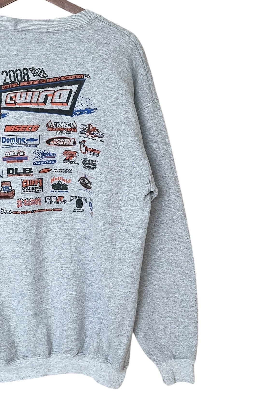 Hanes × Vintage Vintage Brand Hanes Motor Cross Sweatshirt 2000s Size US M / EU 48-50 / 2 - 6 Thumbnail